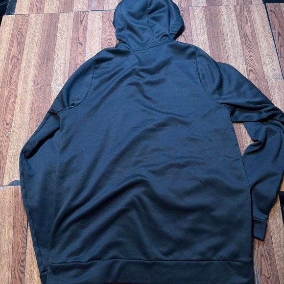 Nike Black Dri-Fit Retro Tech Sportswear Running Train Hoodie Medium - Picture 2 of 5